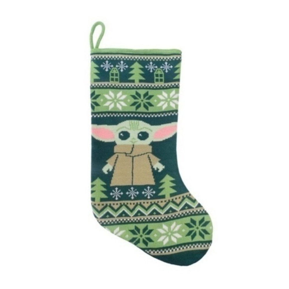 NWT. STAR WARS Grogu Holiday Stocking